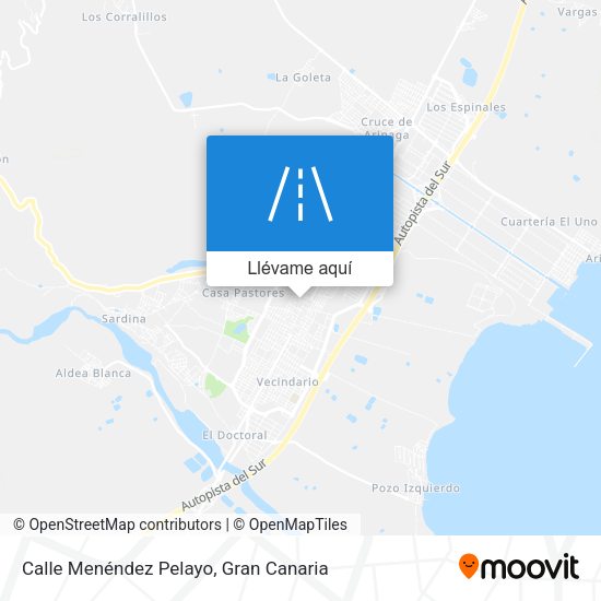 Mapa Calle Menéndez Pelayo