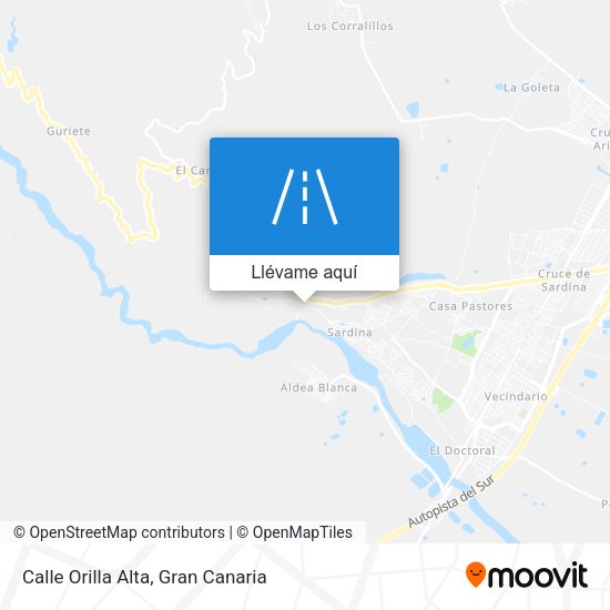 Mapa Calle Orilla Alta