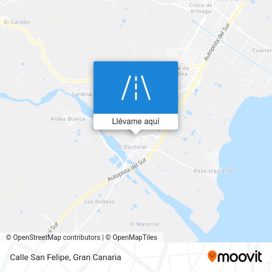 Mapa Calle San Felipe
