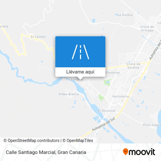 Mapa Calle Santiago Marcial