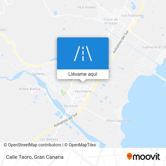 Mapa Calle Taoro