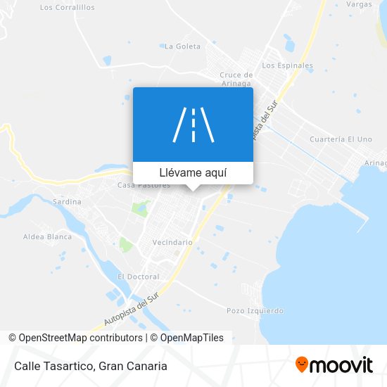 Mapa Calle Tasartico