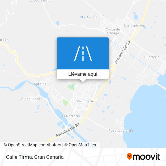 Mapa Calle Tirma
