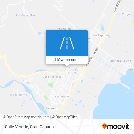 Mapa Calle Verode