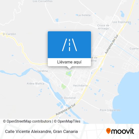 Mapa Calle Vicente Aleixandre