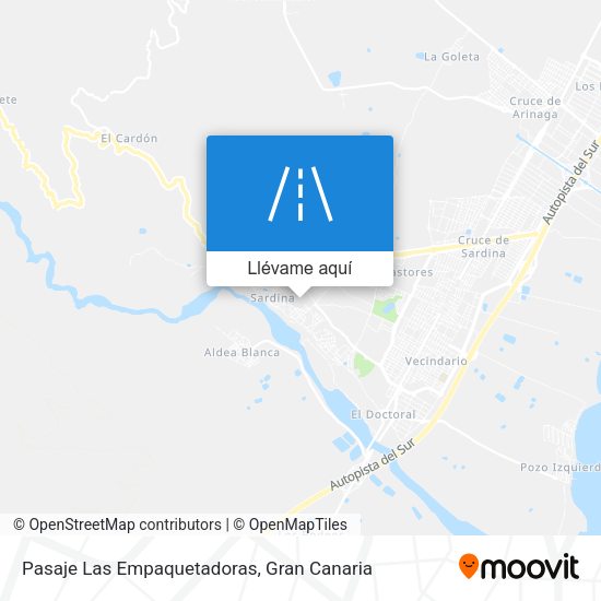Mapa Pasaje Las Empaquetadoras