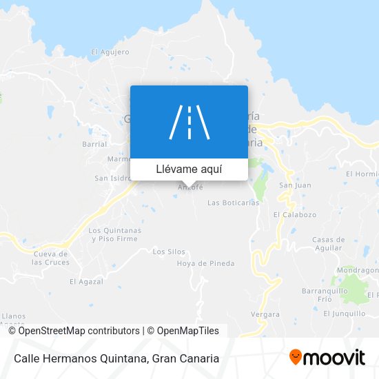 Mapa Calle Hermanos Quintana