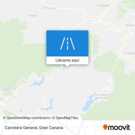 Mapa Carretera General