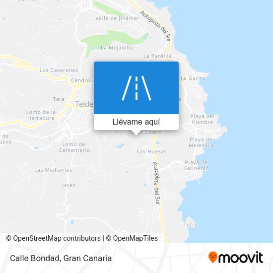 Mapa Calle Bondad