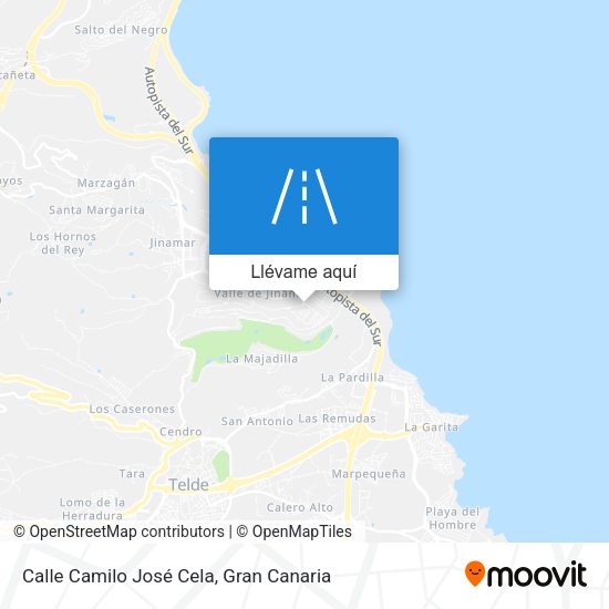 Mapa Calle Camilo José Cela