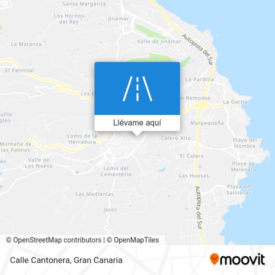 Mapa Calle Cantonera