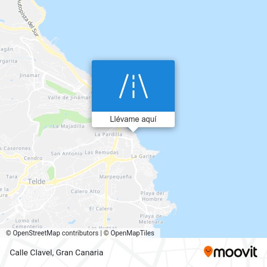 Mapa Calle Clavel