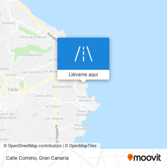 Mapa Calle Comino