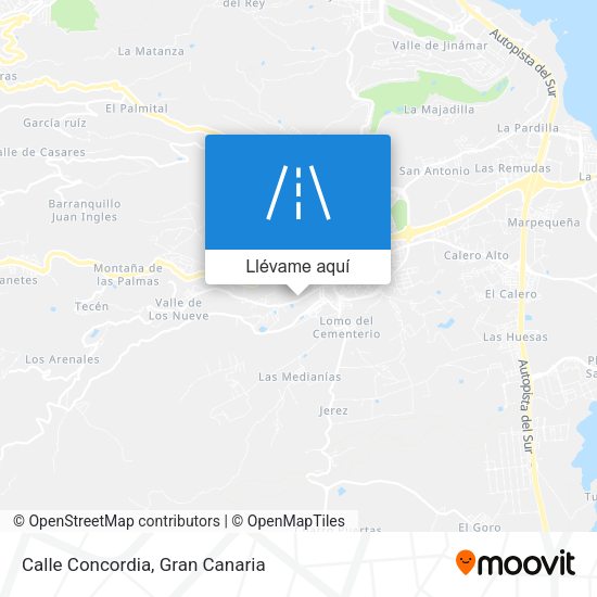 Mapa Calle Concordia