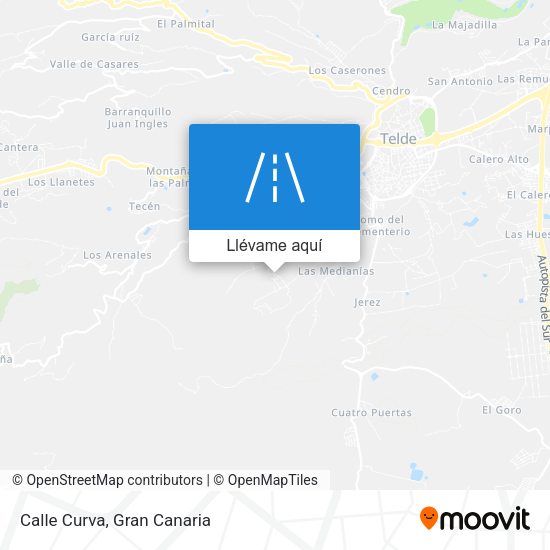 Mapa Calle Curva