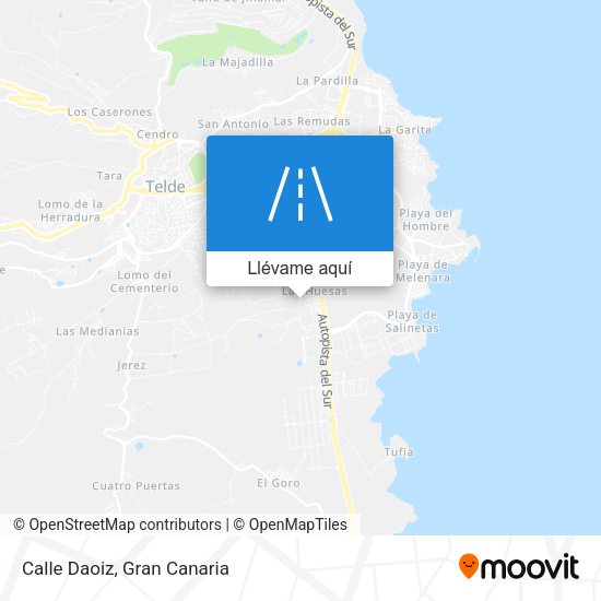 Mapa Calle Daoiz