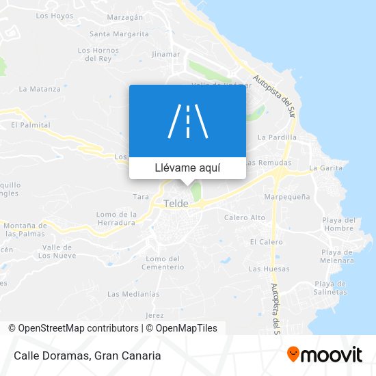 Mapa Calle Doramas