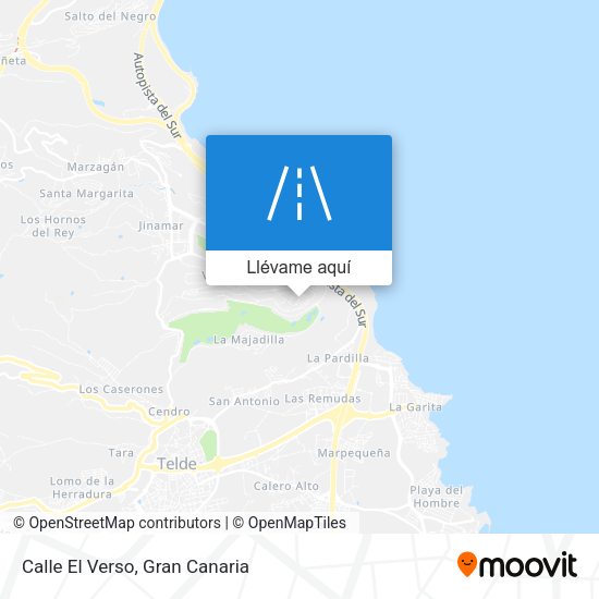 Mapa Calle El Verso