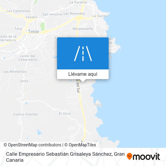 Mapa Calle Empresario Sebastián Grisaleya Sánchez