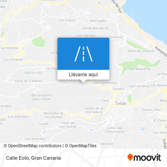 Mapa Calle Eolo
