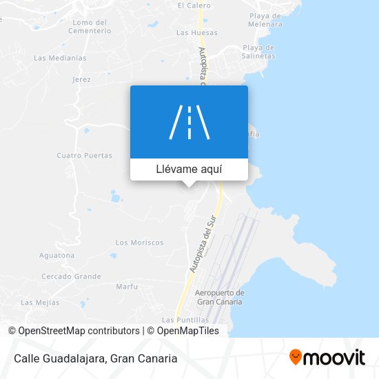 Mapa Calle Guadalajara