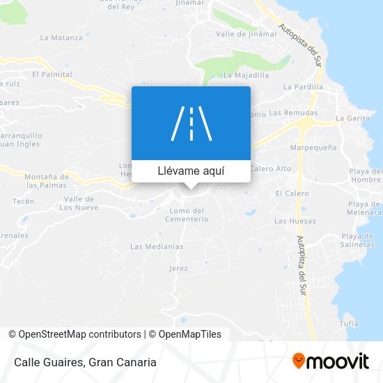 Mapa Calle Guaires