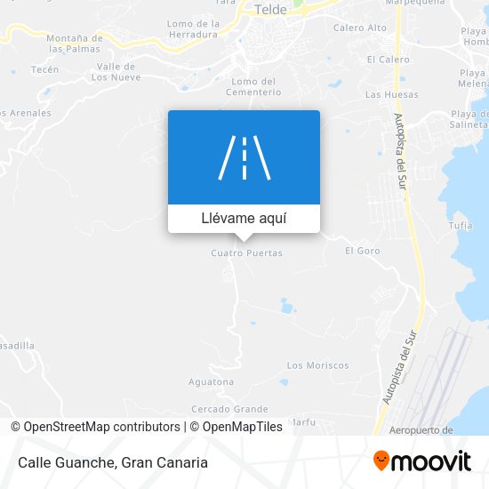 Mapa Calle Guanche