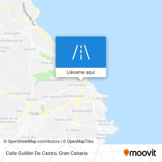 Mapa Calle Guillén De Castro