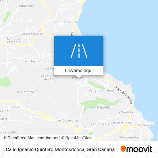 Mapa Calle Ignacio Quintero Montesdeoca