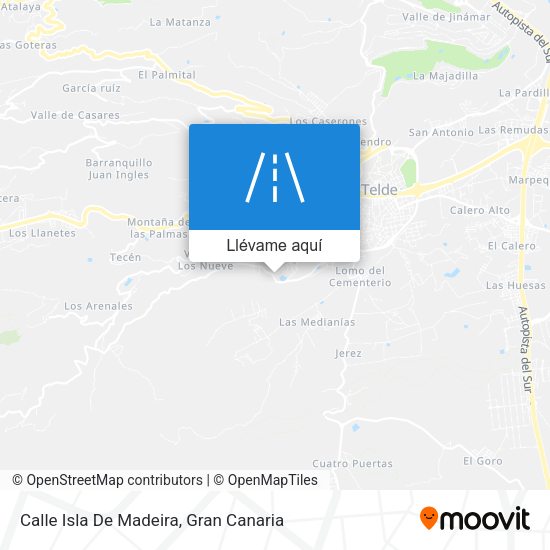 Mapa Calle Isla De Madeira