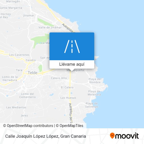 Mapa Calle Joaquín López López