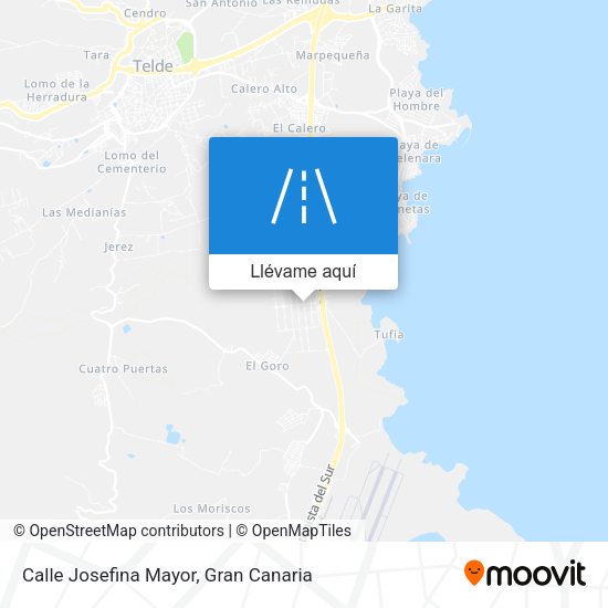 Mapa Calle Josefina Mayor