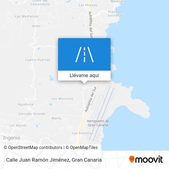 Mapa Calle Juan Ramón Jiménez
