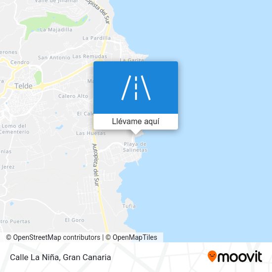 Mapa Calle La Niña