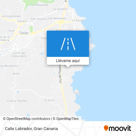 Mapa Calle Labrador