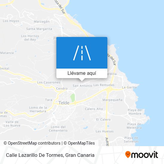 Mapa Calle Lazarillo De Tormes