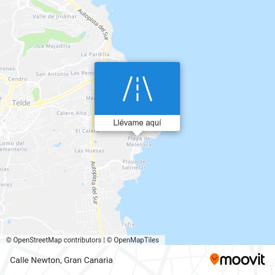 Mapa Calle Newton