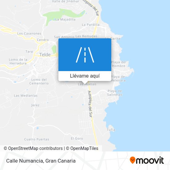 Mapa Calle Numancia