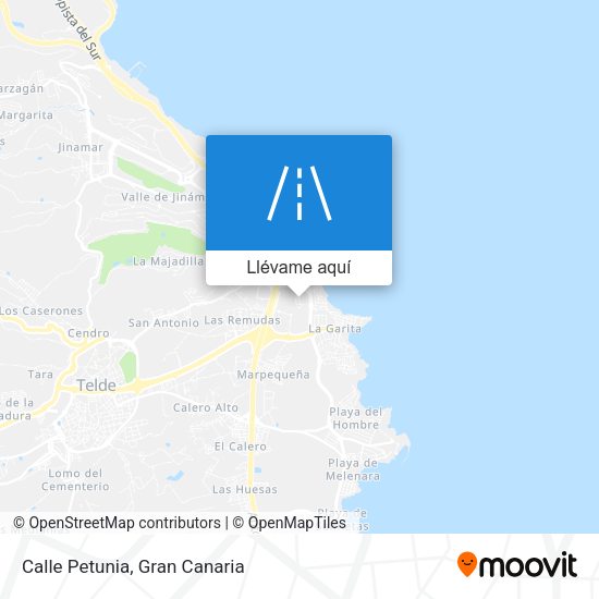 Mapa Calle Petunia
