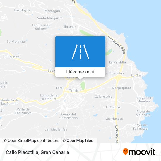 Mapa Calle Placetilla