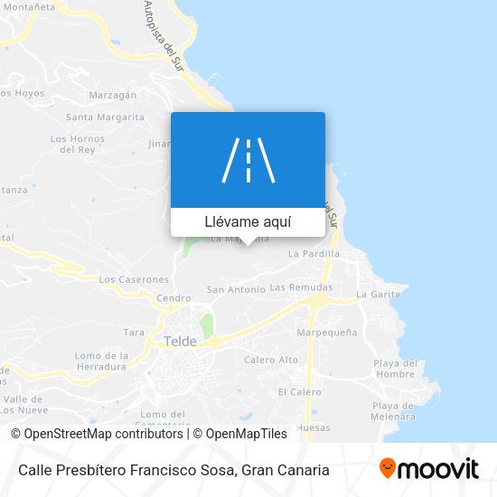 Mapa Calle Presbítero Francisco Sosa