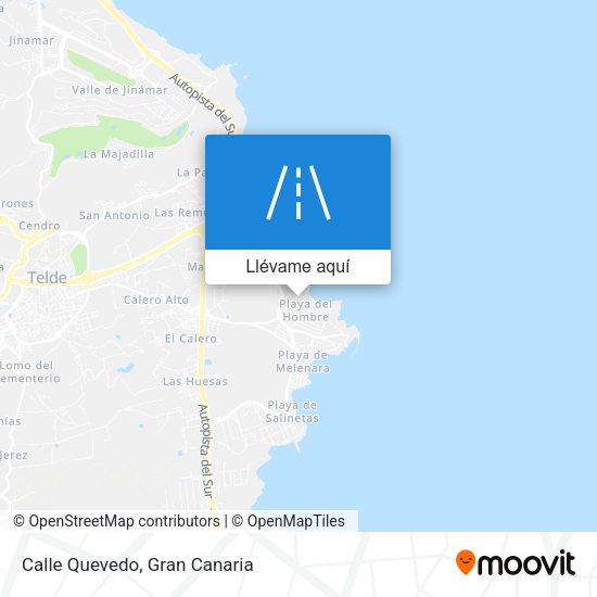 Mapa Calle Quevedo