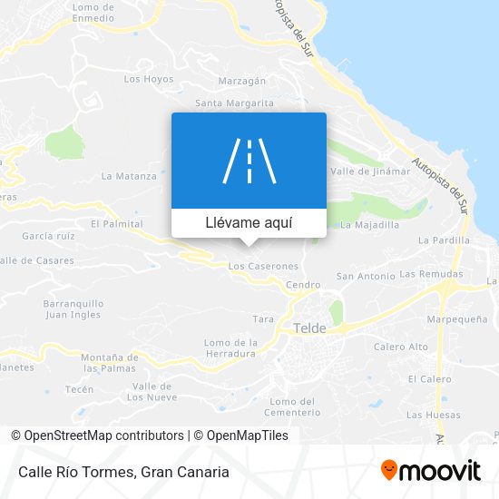 Mapa Calle Río Tormes