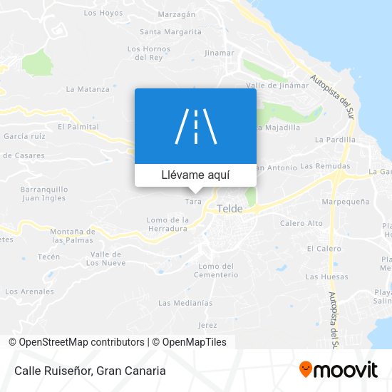 Mapa Calle Ruiseñor