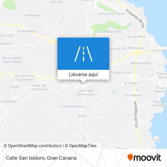 Mapa Calle San Isidoro