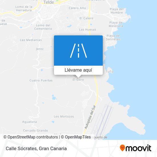 Mapa Calle Sócrates
