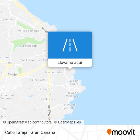 Mapa Calle Tarajal