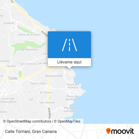 Mapa Calle Torriani