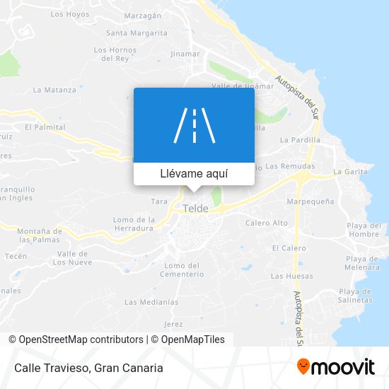 Mapa Calle Travieso