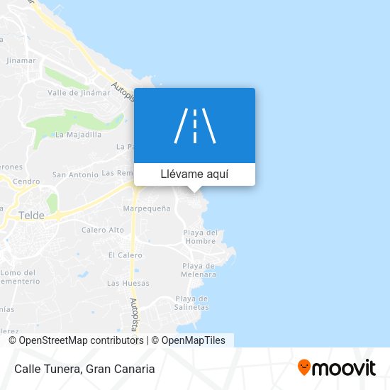 Mapa Calle Tunera
